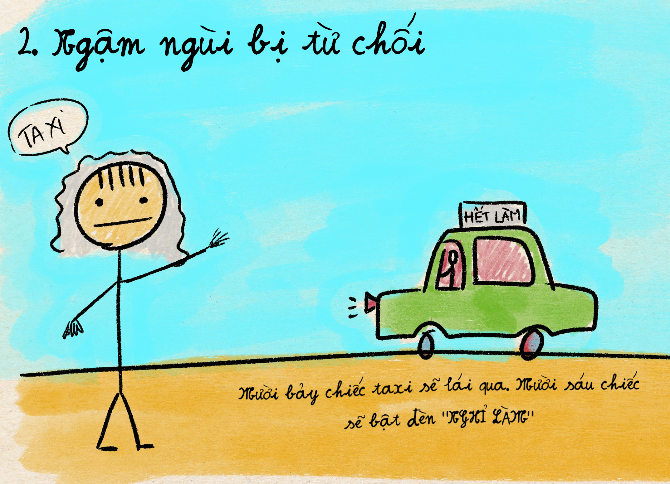 Bước 2: Ngậm ngùi vì bị từ chối